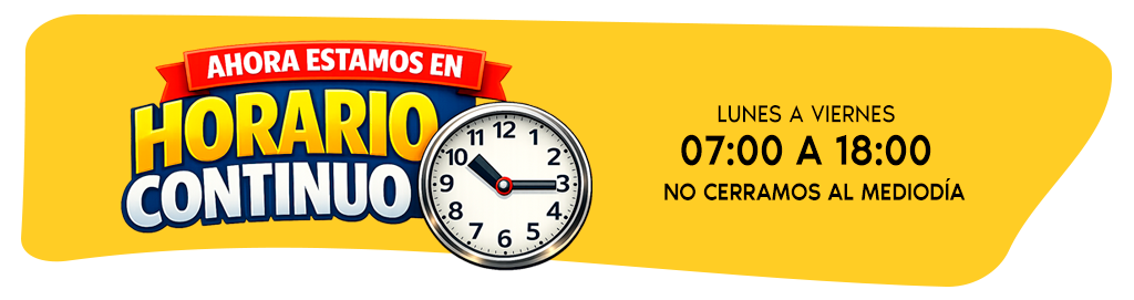 horario lunes a viernes